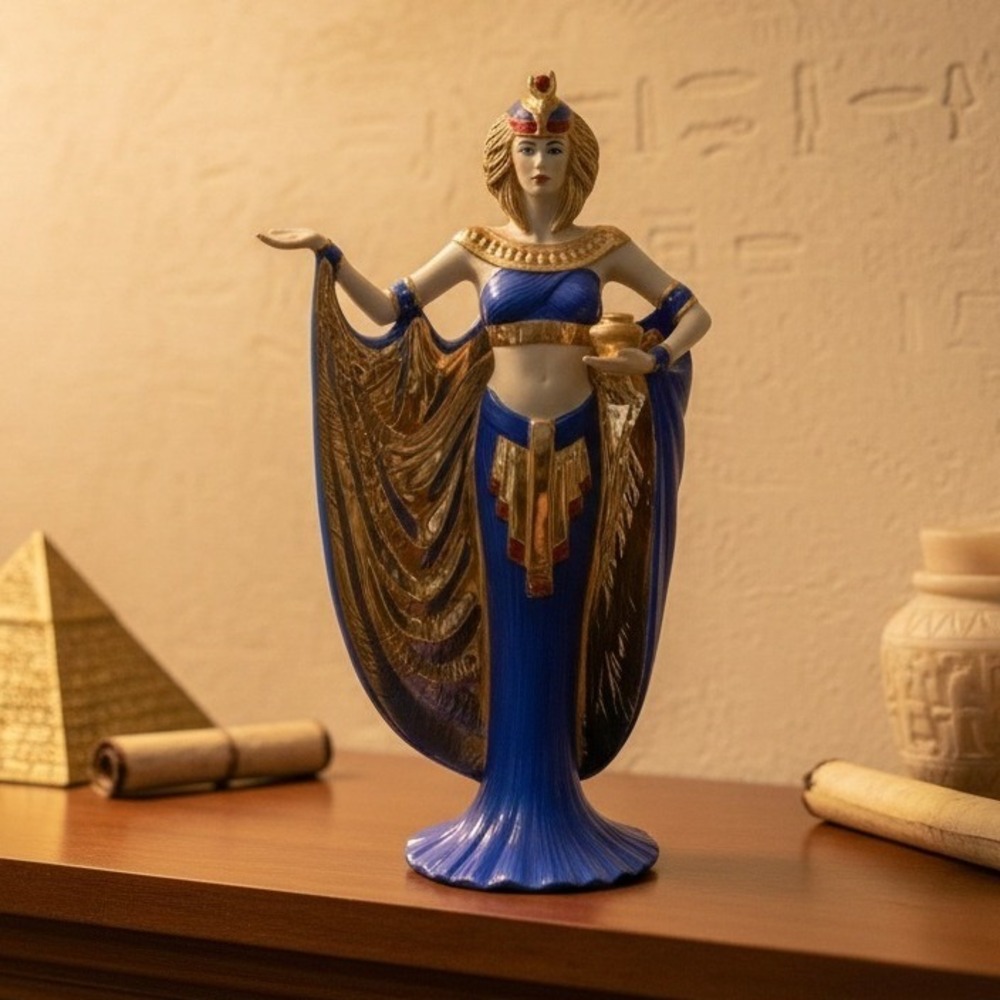 "Power" Goddess Franklin Mint Porcelain Statue 1990 (TM) *